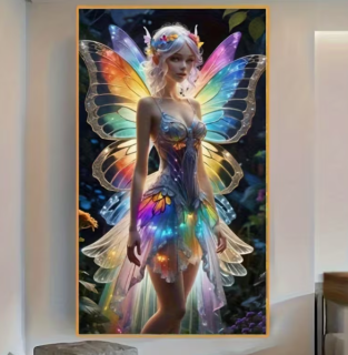 Preview: Diamond Painting Wald Elfe
